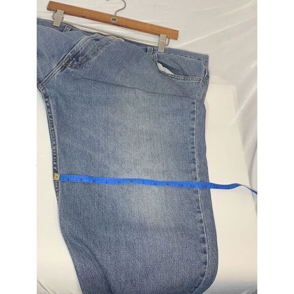 Vintage Levis 550 Jeans Womens Relaxed Fit Tapered Leg Blue Denim 42x32 - Picture 5 of 5